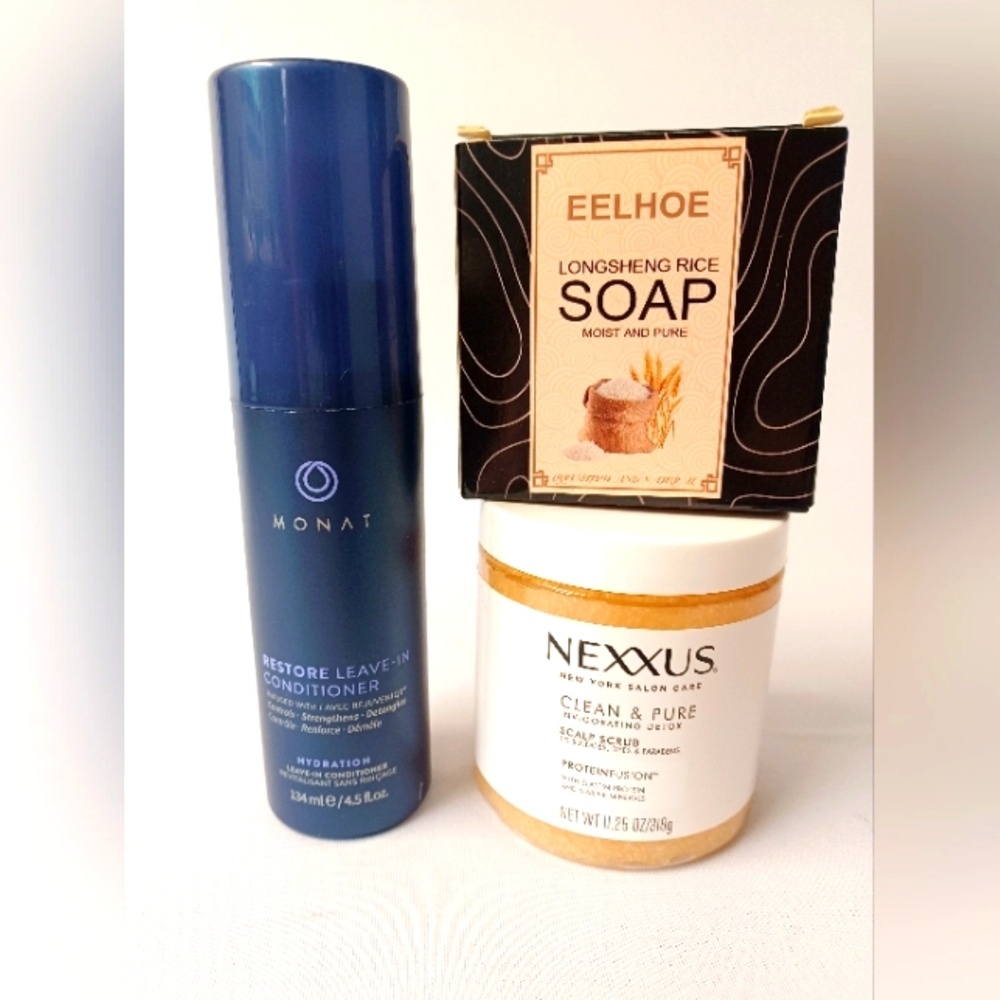 Nexxus Monat & Eelhoe Haircare Beauty Bundle NWOT